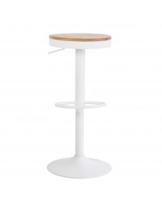 TAMBORETE COLONIAL BARRET, metal, madeira 2