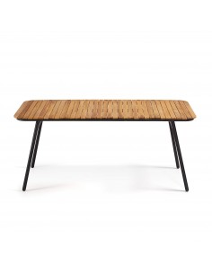 SKOD Mesa 180 x 90 cm de madera maciza de acacia . 2