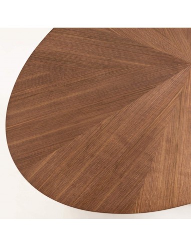 Mesa Naanim 180 x 110 cm acabamento nogueira.
