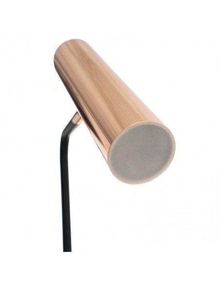 Lámpara suelo de diseño,GAT en negro.