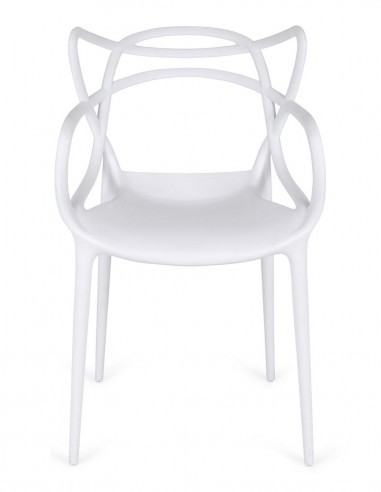 Silla de exterior Quitllet, polipropileno,