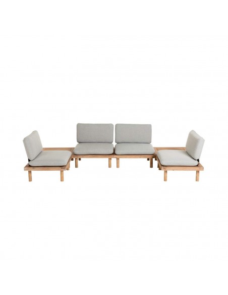 Set Viridis de 4 sillones y 2 mesas .
