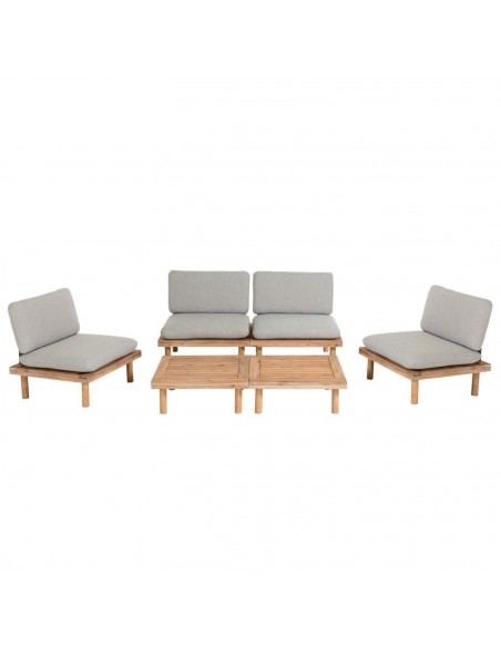 Set Viridis de 4 sillones y 2 mesas .