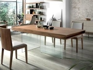 Mesas de madera modernas