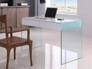 Escritorios de cristal